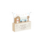 Wander Often Beach Hut Caravan Wooden Ornament